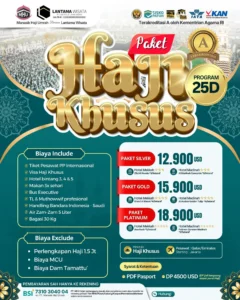 Paket Haji Khusus 2026