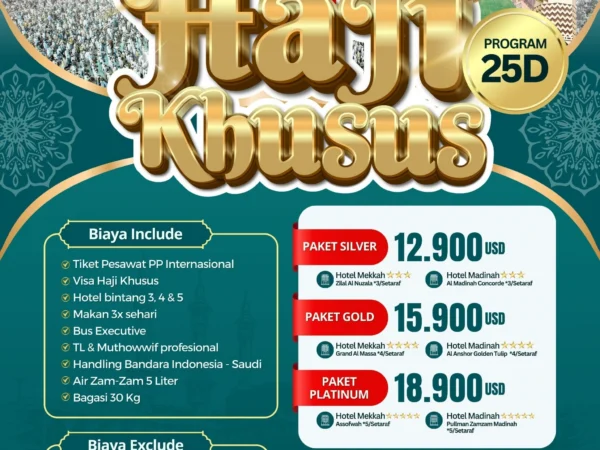 Paket Haji Khusus 2026